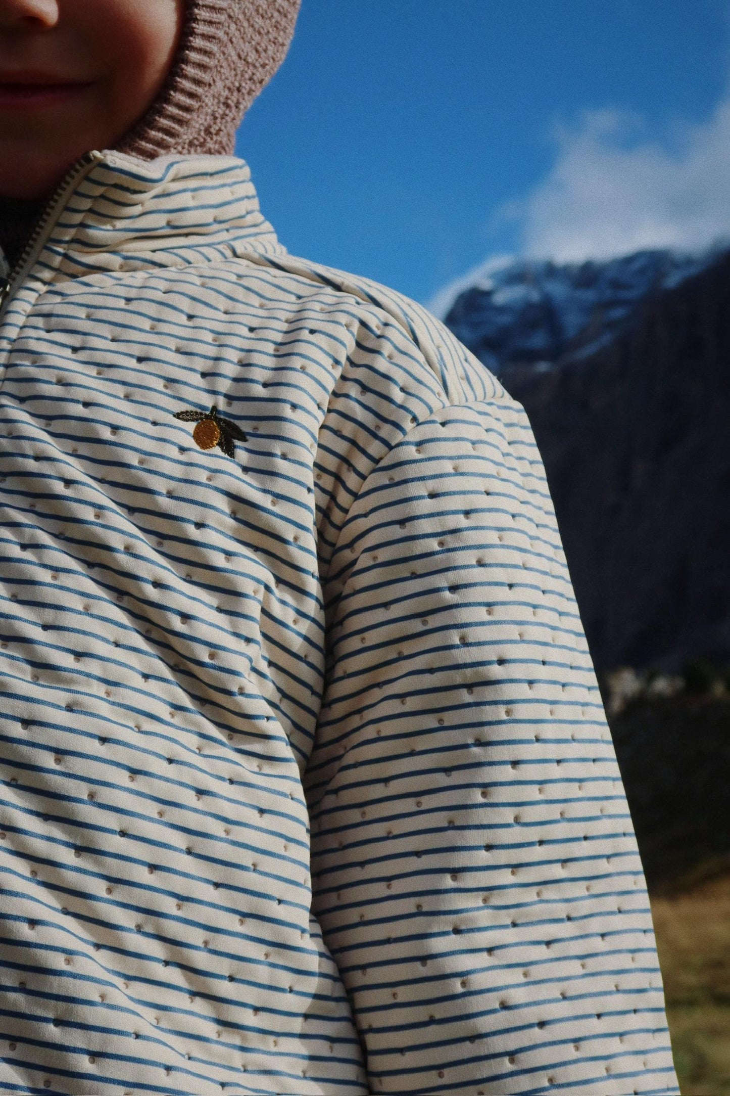 Konges Sløjd Thermo Jacket - Stripe Bluie