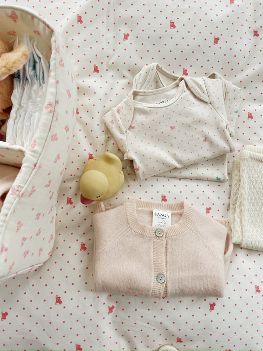 Fanga Fontana Savora Due Wool Cardigan - Creole Pink