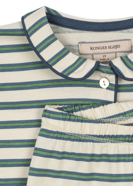 PIO PYJAMAS SÆT - PORTO VECCHIO STRIPE