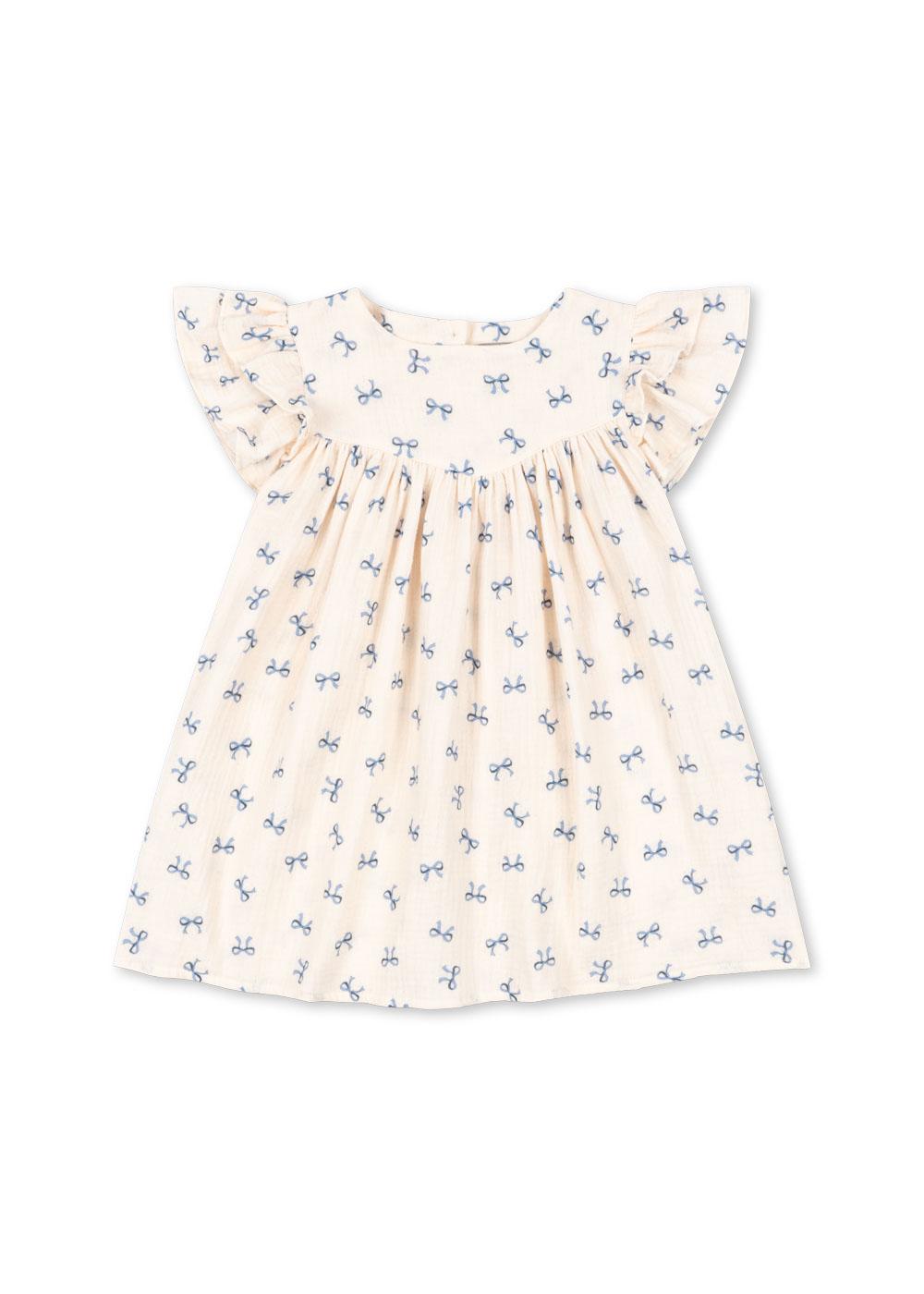 Konges Sløjd Coco Dress - Bow Bleu