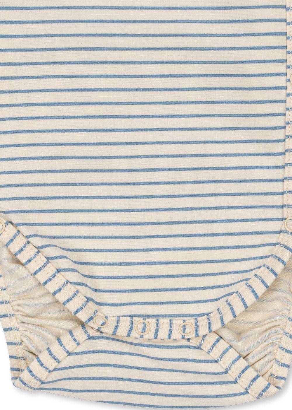 Konges Sløjd Basic Newborn Bodystocking - Stripe Bluie