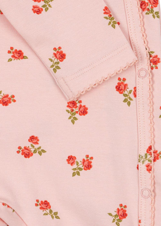 Konges Sløjd Basic Newborn Onesie - Rosa Pink