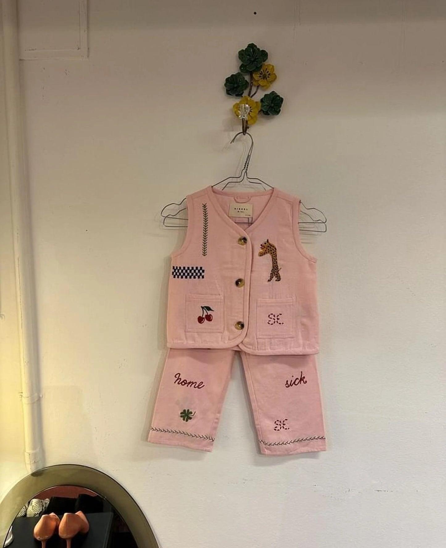 Sissel Edelbo Oda MINI Organic Cotton bukser, Pink
