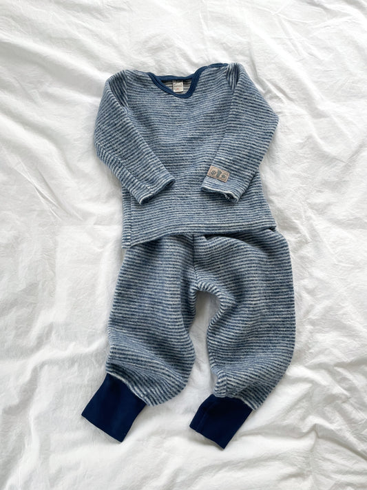 Lilano bluse & bukser i børstet uld str. 2 år
