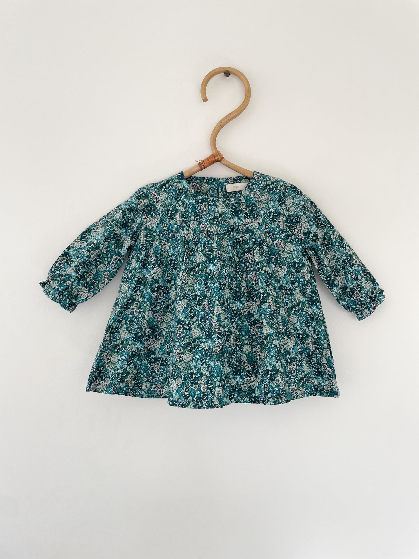 Poppy Rose blomstret kjole str. 62