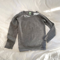 FUB grå sweater, uld str. 5-6 år
