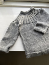 Håndstrikket Harald Sweater, Merino str. 12-18 mdr
