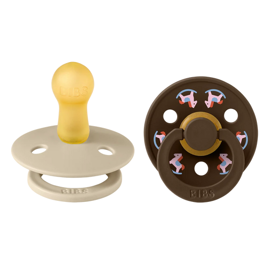 Colour Holiday Horse-sutter 2-pak - Vanilla/Mocha
