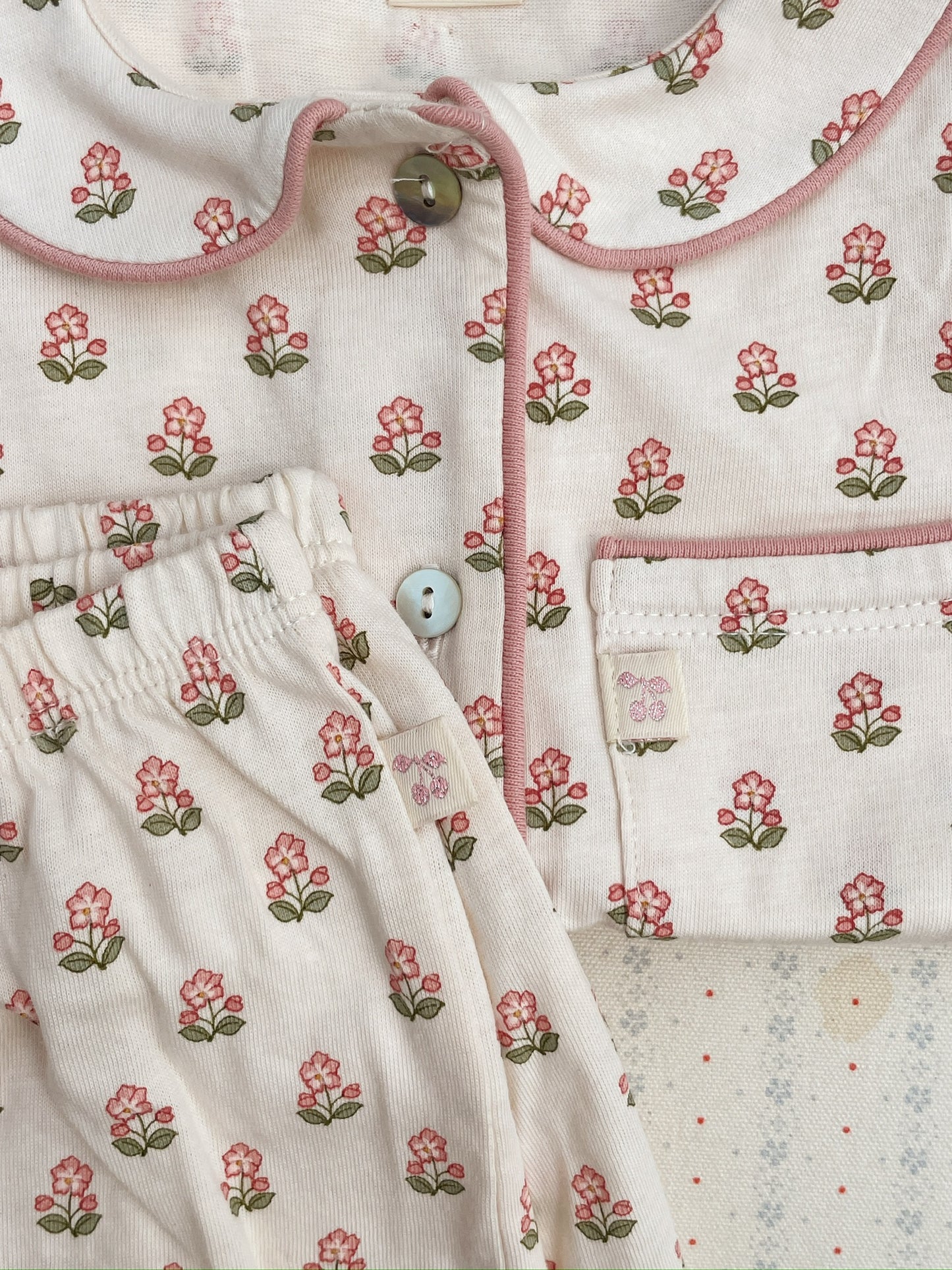 Konges Sløjd Pio pyjamas sæt - Carta Fiori
