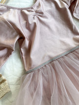 H&M ballerina gymnastikdragt med tylskørt str. 98