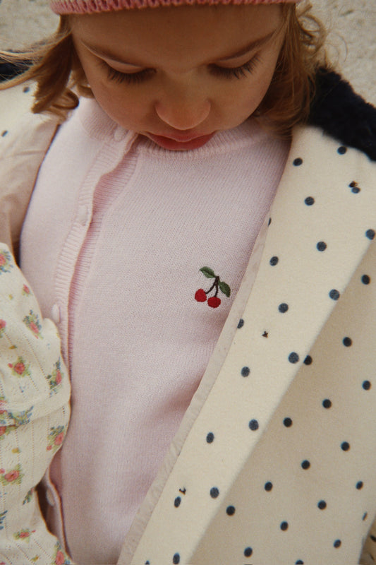 CATHY CARDIGAN - VEILED ROSE