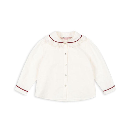 Konges Sløjd Holiday Ria Shirt - Cloud Dancer
