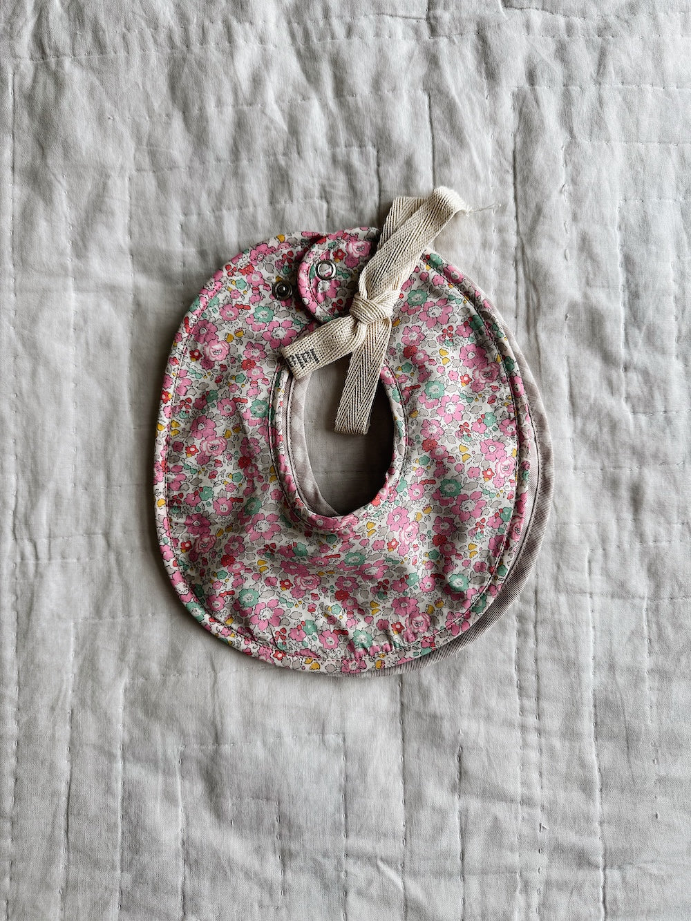 Lalaby Bibi bibs - 2 pak - Pink Betsy