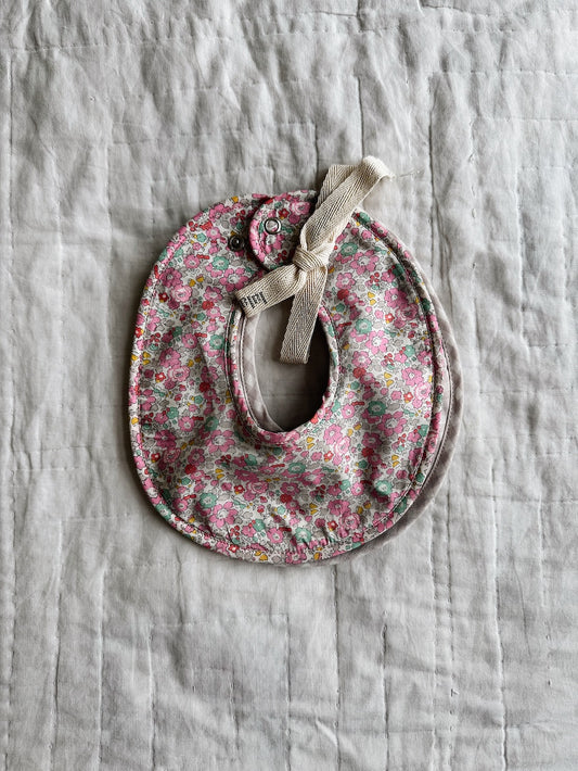 Lalaby Bibi bibs - 2 pak - Pink Betsy