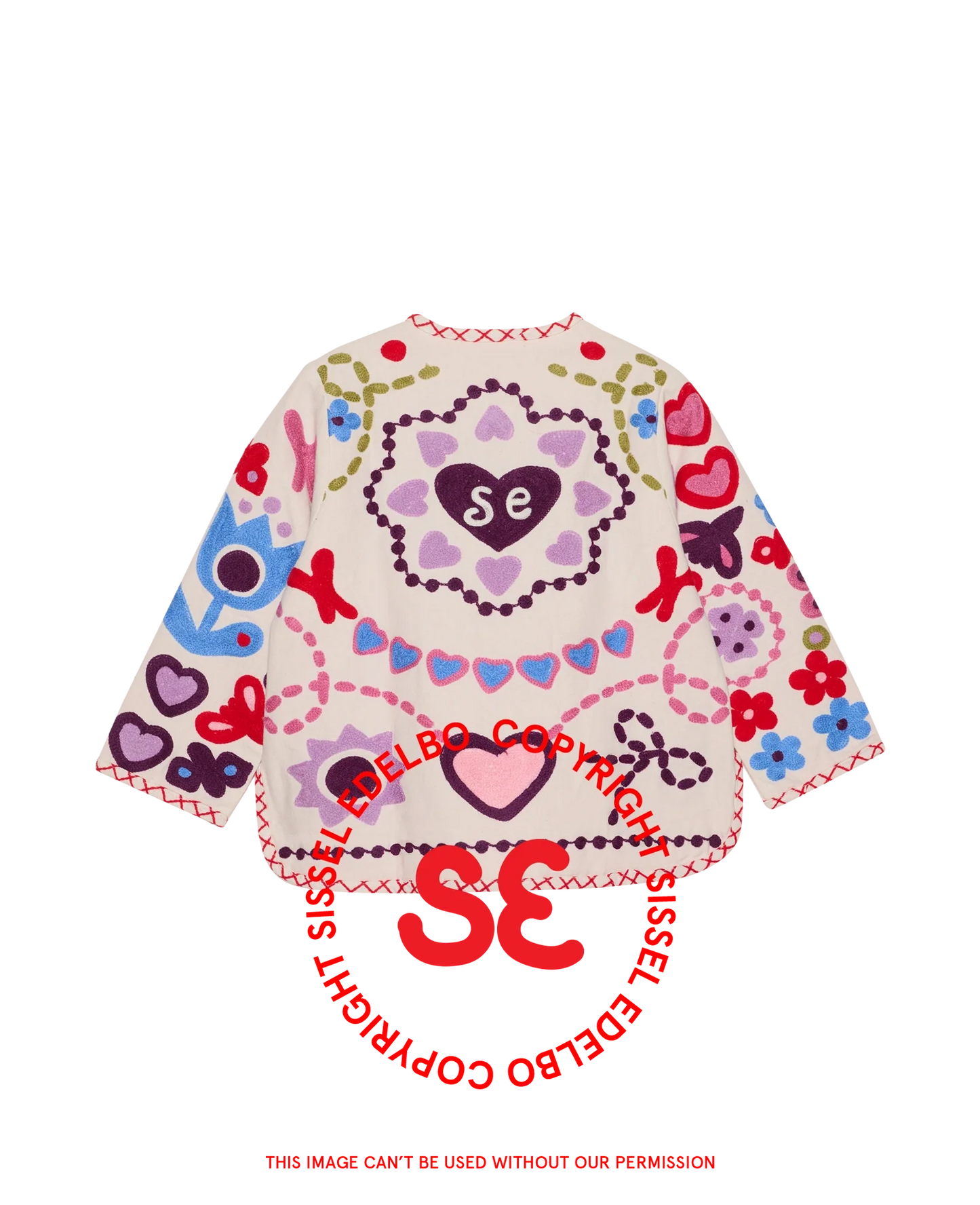 Sissel Edelbo Maggie MINI Jacket - White multi