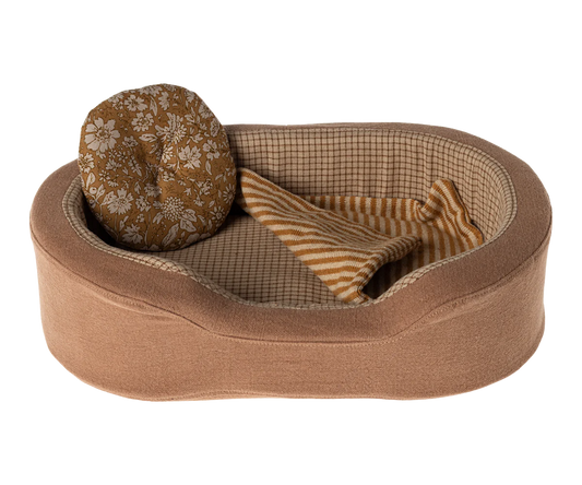 Maileg Cozy Basket - kurv til plysdyr - Brown