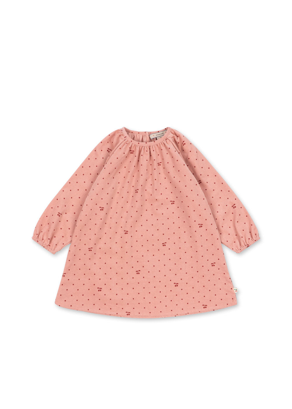 MARLO KJOLE I FLØJL - CHERRY DOT SCARLET