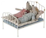 Maileg Miniature Seng til mus - Råhvid
