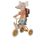 Maileg Abri à tricycle cykel til Mus, Okker