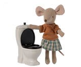 Maileg Miniature Toilet til mus - kommer snart!