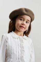 Skall Musling Primrose shirt - Optic white