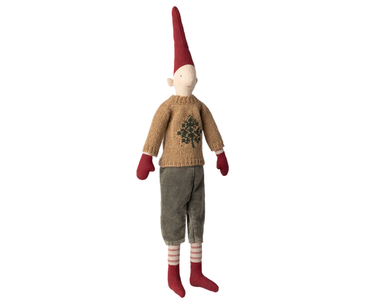 Maileg Nisse str. 3 - Dreng - Strikket sweater