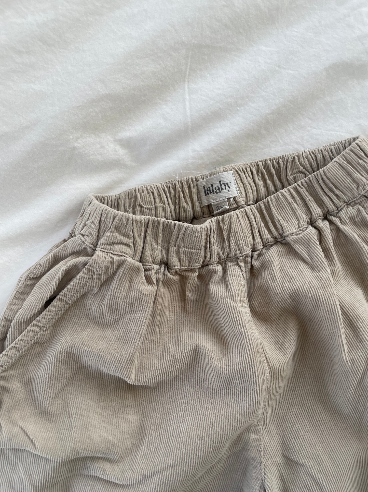 Lalaby Frankie bukser i babyfløjl str. 2 år