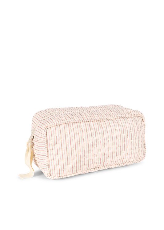 Konges Sløjd Lille Toilettaske - Stripie Petite Rose
