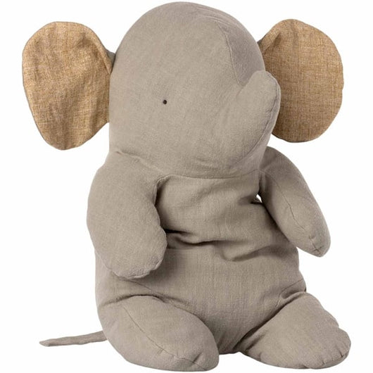 Maileg Safari Friends Big Elefant, Mint Grey