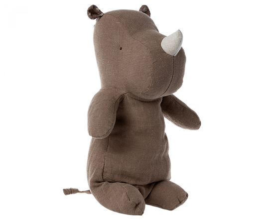 Maileg Safari Friends Medium Næsehorn, Light Brown