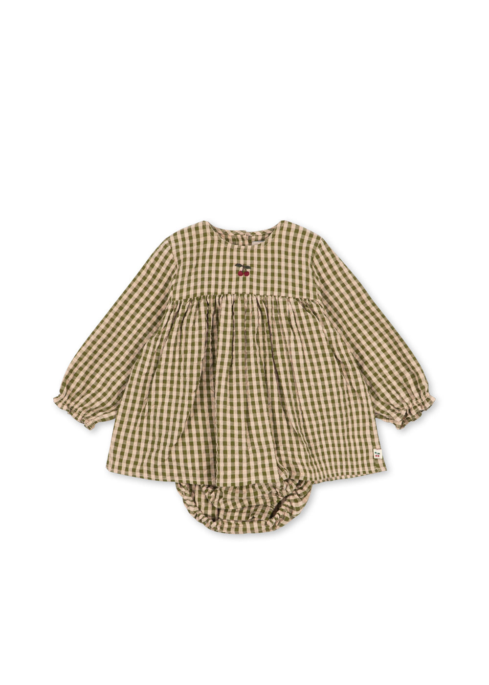 KIM ROMPER - AVOCADO CHECK