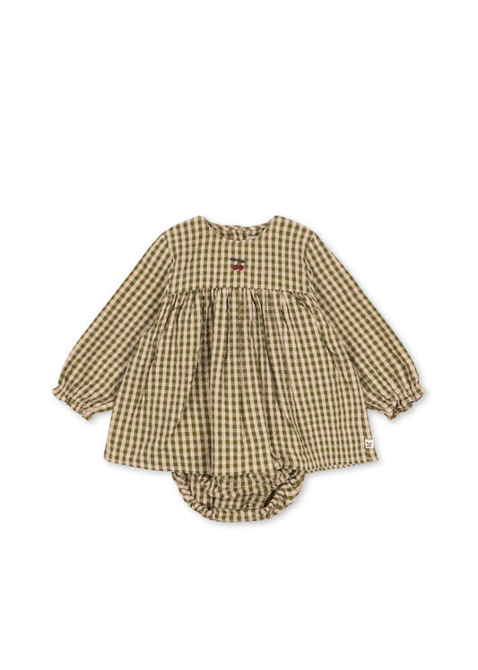 KIM ROMPER - AVOCADO CHECK