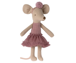 Maileg Ballerina mus storesøster - lyng