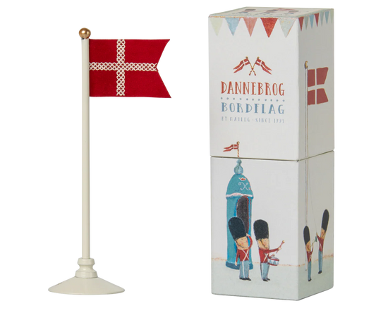 Maileg Dannebrog Bordflag 14 cm