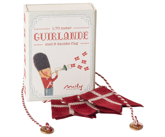 Maileg Dannebrog Flagguirlande 170 cm