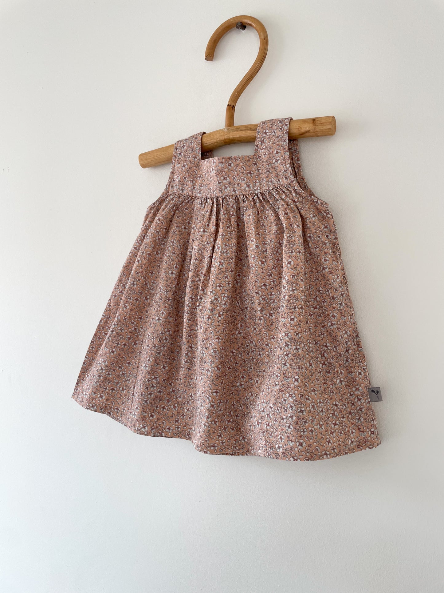 Wheat blomstret kjole str. 74