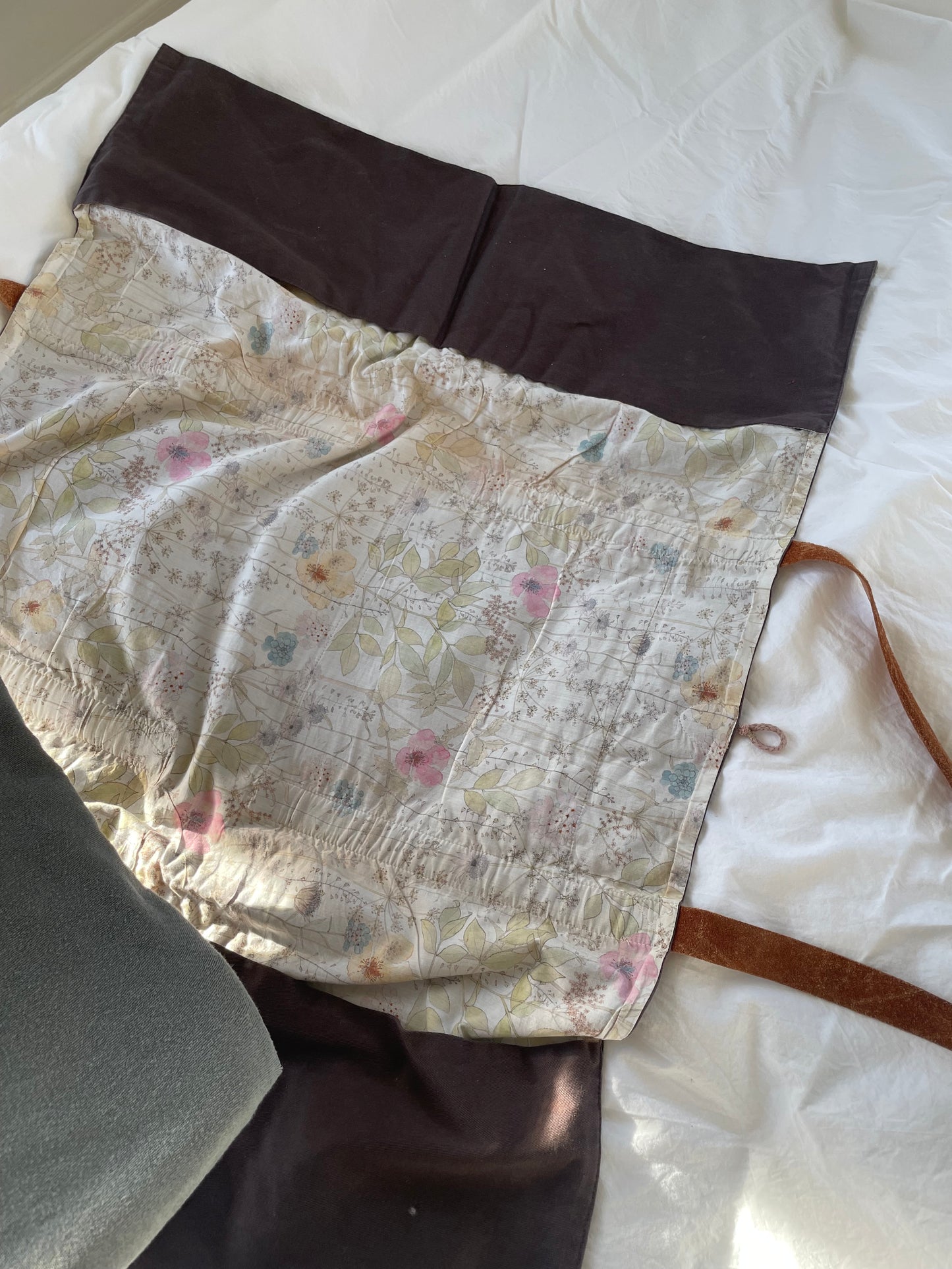 Ida Ising pusletaske med læderstropper