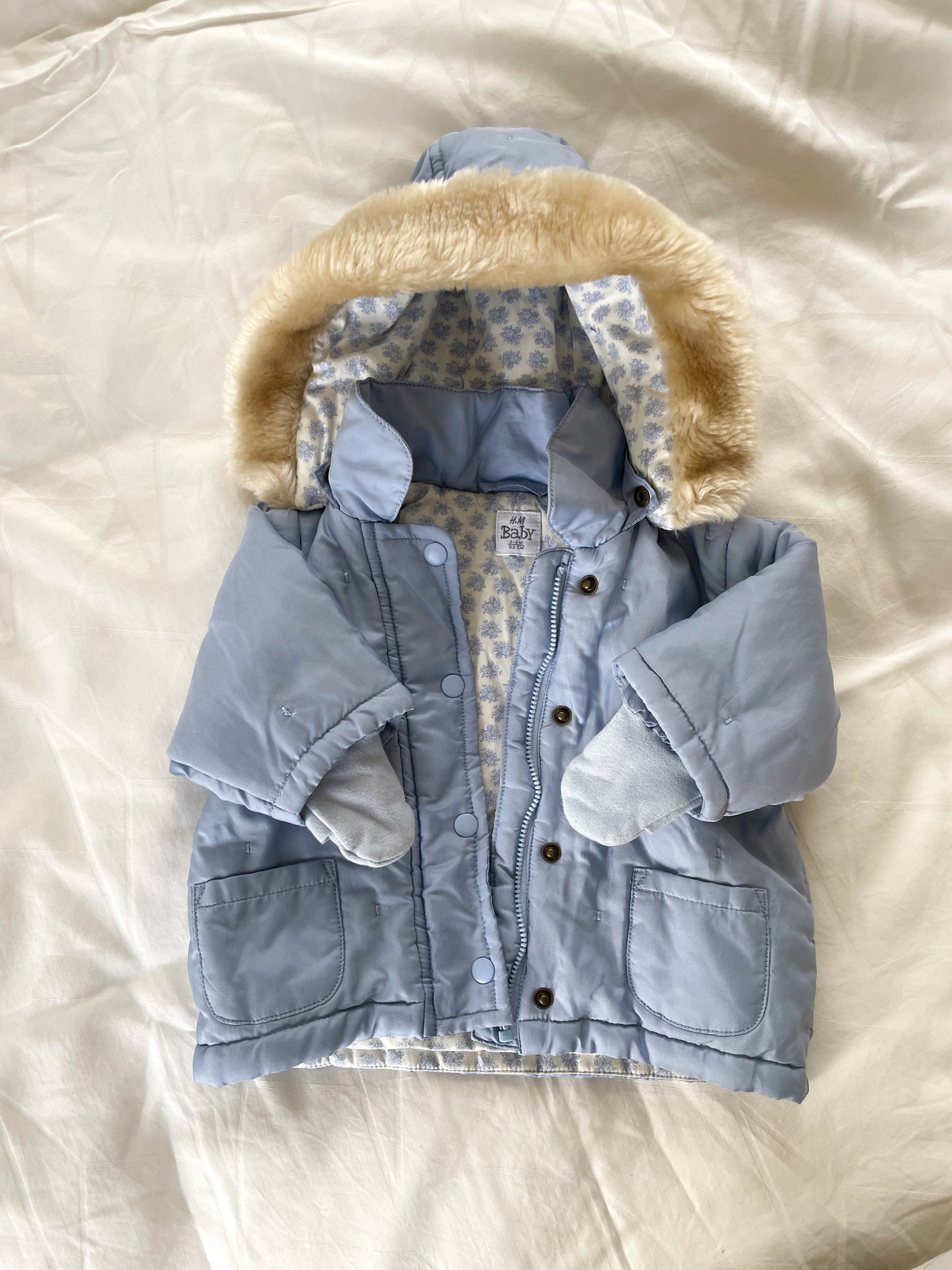 Vintage babyjakke str. 2-4 mdr