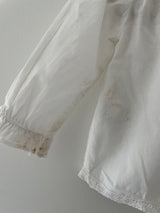 Zara skjortebluse med broderi str. 6 mdr
