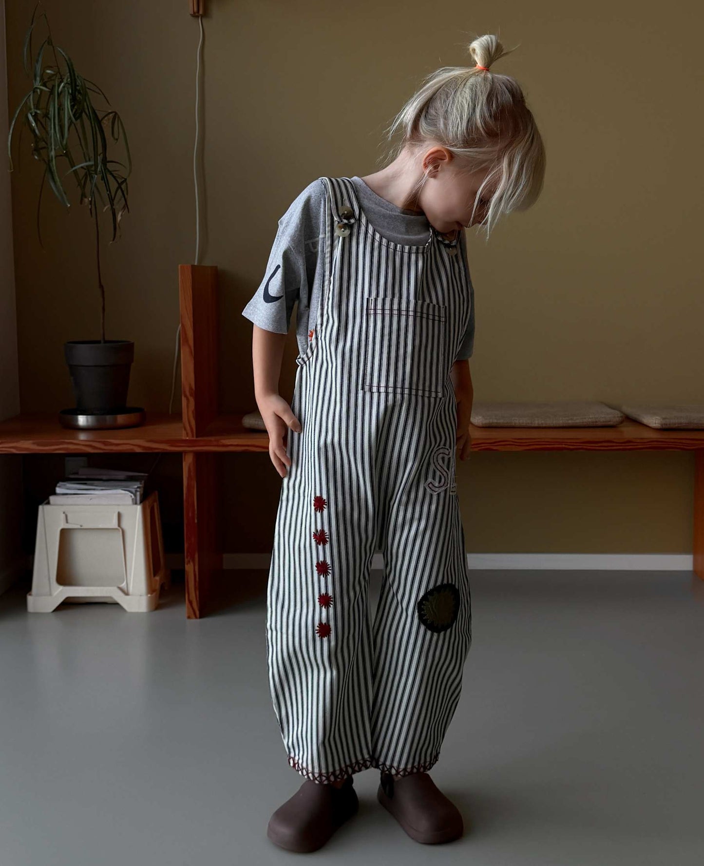 Sissel Edelbo Moxie MINI Overalls - Milk Lad