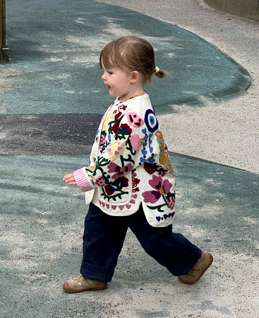 Sissel Edelbo Maggie MINI Jacket - White rose