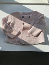 Bout'Chou strikket cardigan str. 6-9 mdr