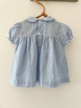 Vintage stribet kjole str. 3 mdr