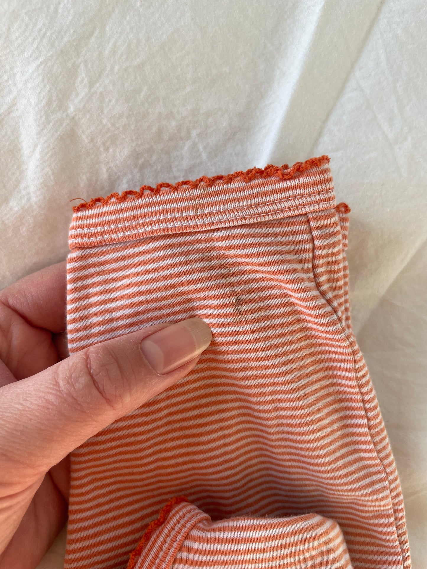 Petit Bateau stribet heldragt str. 18 mdr