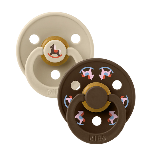 Colour Holiday Horse-sutter 2-pak - Vanilla/Mocha