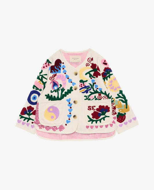 Sissel Edelbo Maggie MINI Jacket - White rose