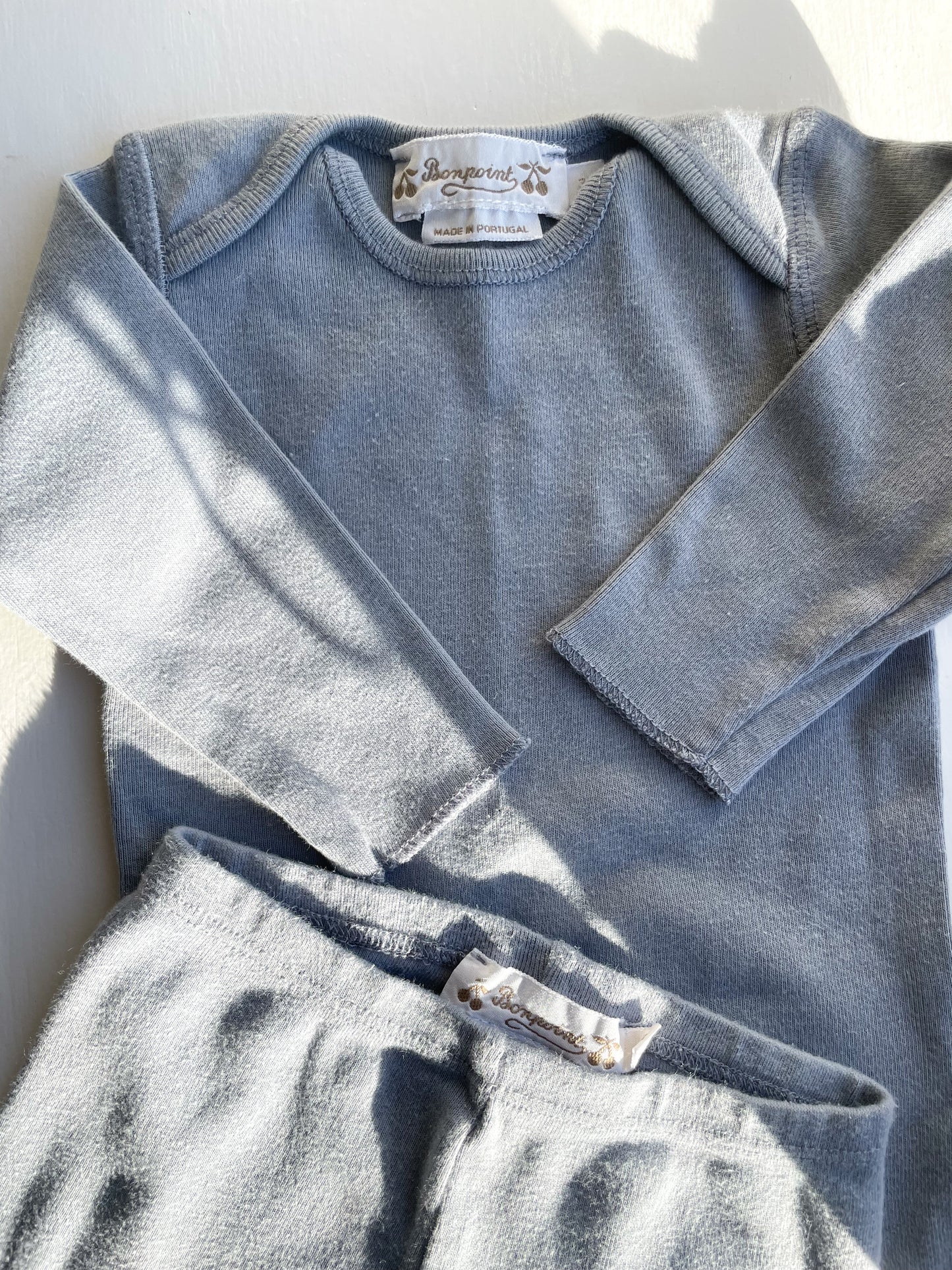 Bonpoint bluse & bukser str. 0-3 mdr