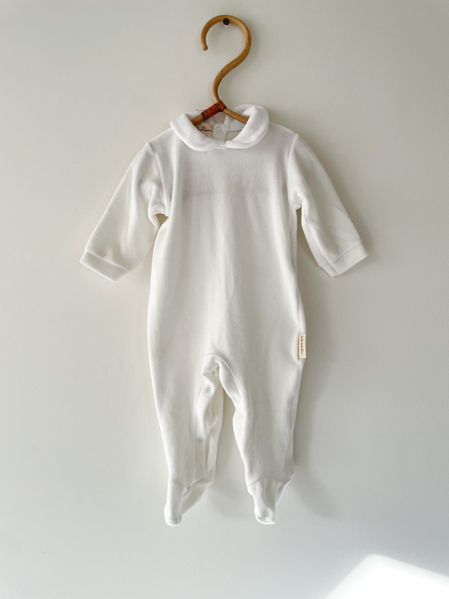 Bobbi Balloon sparkedragt i velour str. 6 mdr