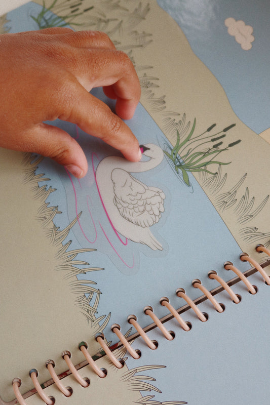 Konges Sløjd Sticker Book - Blush