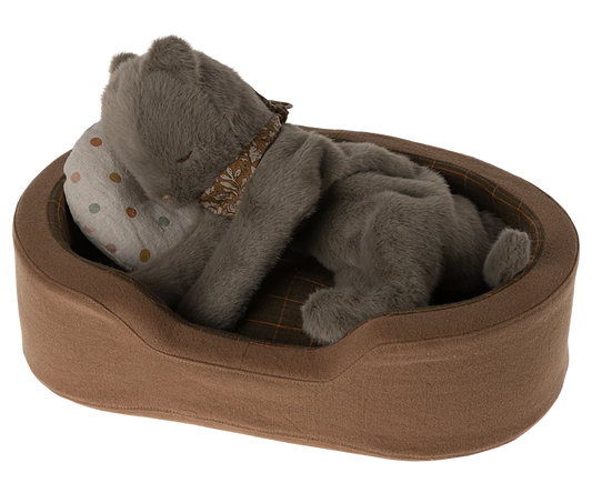 Maileg Cozy Basket - kurv til plysdyr - Brown